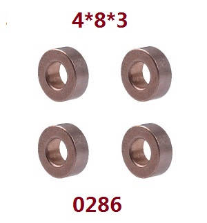 Wltoys 12409 RC Car spare parts bearing 4*8*3 4pcs 0286