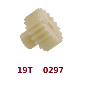 Wltoys 12409 RC Car spare parts 19T motor gear