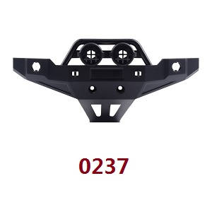 Wltoys 12409 RC Car spare parts front crash assembly and lampshade 0237 - Click Image to Close