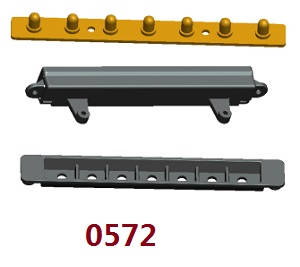 Wltoys 12409 RC Car spare parts front lamp bracket 0572