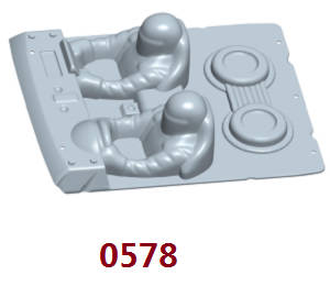 Wltoys 12409 RC Car spare parts driver seat 0578