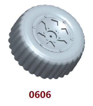 Wltoys 12409 RC Car spare parts spare tire 0606