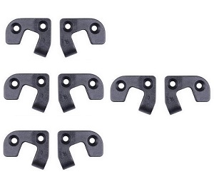 Wltoys 12428 12427 12428-A 12427-A 12428-B 12427-B 12428-C 12427-C RC Car spare parts left and right rear swing arm holder (0042) 4sets - Click Image to Close