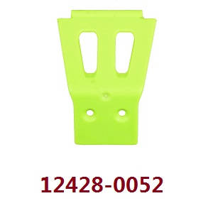 Wltoys 12428 12427 12428-A 12427-A 12428-B 12427-B 12428-C 12427-C RC Car spare parts anti collision board (0052 Green) - Click Image to Close