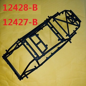 Wltoys 12428 12427 12428-A 12427-A 12428-B 12427-B 12428-C 12427-C RC Car spare parts total frame roll cage (Back) For 12428-B 12427-B - Click Image to Close