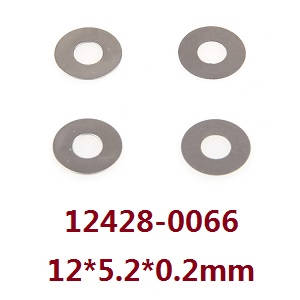 Wltoys 12423 12428 RC Car spare parts shim ring 12*5.2*0.2mm (0066)