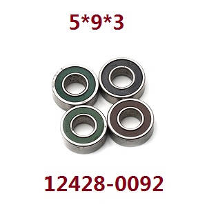 Wltoys 12423 12428 RC Car spare parts bearing 5*9*3 (0092) - Click Image to Close