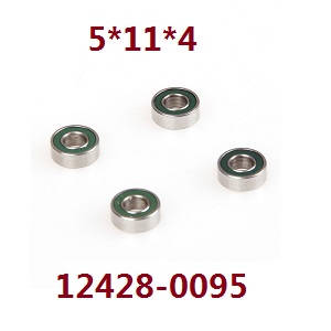 Wltoys 12423 12428 RC Car spare parts bearing 5*11*4 (0095)