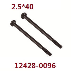Wltoys 12423 12428 RC Car spare parts screws 2.5*40 (0096) - Click Image to Close