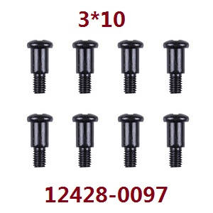 Wltoys 12423 12428 RC Car spare parts screws 3*10 (0097) - Click Image to Close