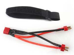 Wltoys 12428 12427 12428-A 12427-A 12428-B 12427-B 12428-C 12427-C RC Car spare parts parallel connection line and velcro - Click Image to Close
