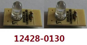 Wltoys 12428 12427 12428-A 12427-A 12428-B 12427-B 12428-C 12427-C RC Car spare parts LED lights (0130)