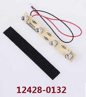 Wltoys 12428 12427 12428-A 12427-A 12428-B 12427-B 12428-C 12427-C RC Car spare parts LED lights (0132)