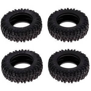 Wltoys 12423 12428 RC Car spare parts tire skin 4pcs
