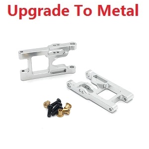 Wltoys 12428 12427 12428-A 12427-A 12428-B 12427-B 12428-C 12427-C RC Car spare parts left and right arm (Metal) Silver