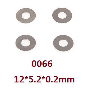 Wltoys 12429 RC Car spare parts shim ring 12*5.2*0.2mm (0066)
