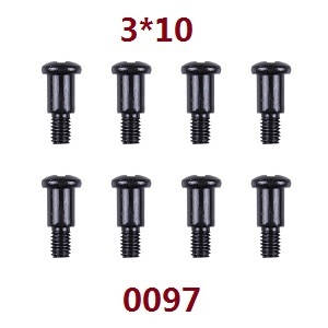 Wltoys 12429 RC Car spare parts screws 3*10 (0097) - Click Image to Close