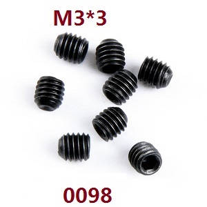 Wltoys 12429 RC Car spare parts screws M3*3 (0098)