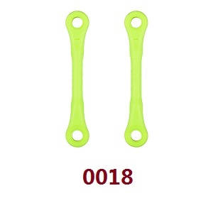 Wltoys 12429 RC Car spare parts SERVO connect rod (0018 Green)