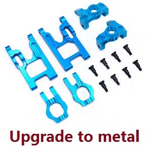 Wltoys 12429 RC Car spare parts swing arm + universal seat and coupling set (Upgrade to metal) - Click Image to Close