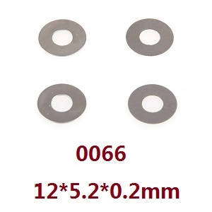 Wltoys 12628 RC Car spare parts shim ring 12*5.2*0.2mm (0066) - Click Image to Close