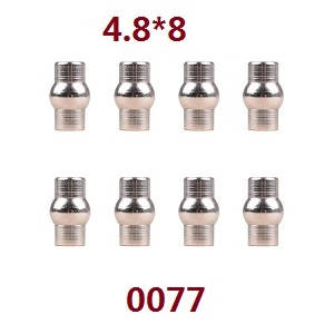 Wltoys 12628 RC Car spare parts ball head 4.8*8 (0077)