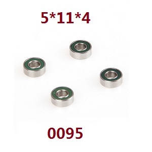 Wltoys 12628 RC Car spare parts bearing 5*11*4 (0095)