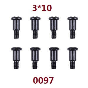 Wltoys 12628 RC Car spare parts screws 3*10 (0097)