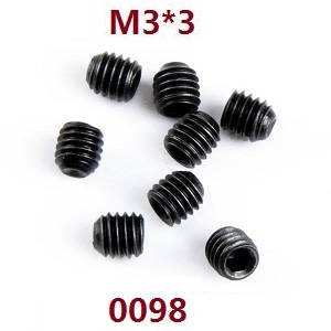 Wltoys 144001 RC Car spare parts M3*3 machine screws 0098