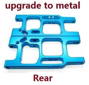 Wltoys 144001 RC Car spare parts rear swing arm (Metal Blue) - Click Image to Close