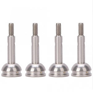 Wltoys 144001 RC Car spare parts front axle cup 4pcs - Click Image to Close