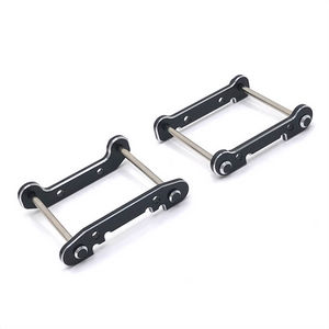 Wltoys 124018 RC Car spare parts front and rear swing arm reinforcement and fixed pin Black