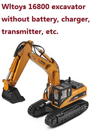 WL-Model 16800 Excavator without transmitter,battery,charger,etc. - Click Image to Close