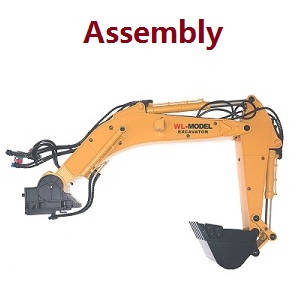 Wltoys WL XK WL-Model 16800 Excavator spare parts small and big arm assembly with bucket and big arm wave box set - Click Image to Close