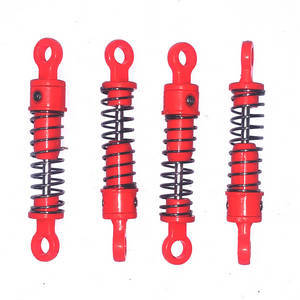 Wltoys 18428-A RC Car spare parts shock absorber (Red) 4pcs
