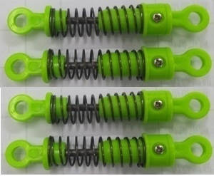 Wltoys 18428-B RC Car spare parts shock absorber 4pcs Green