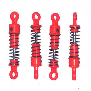 Wltoys 18428-B RC Car spare parts shock absorber 4pcs Red