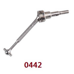 Wltoys 18428 18429 RC Car spare parts front wheel drive shaft 0442