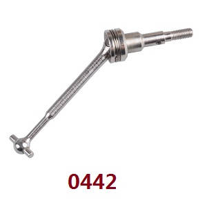 Wltoys 18428 18429 RC Car spare parts front wheel drive shaft 0442 - Click Image to Close