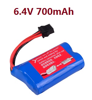 Wltoys 18428 18429 RC Car spare parts 6.4V 700mAh battery - Click Image to Close