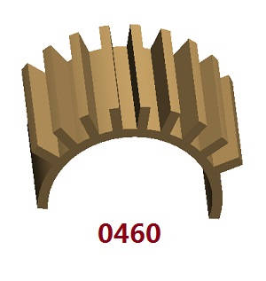 Wltoys 18428 18429 RC Car spare parts heat sink 0460
