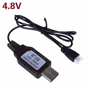 Wltoys 24438 24438B RC Car spare parts USB charger wire 4.8V - Click Image to Close