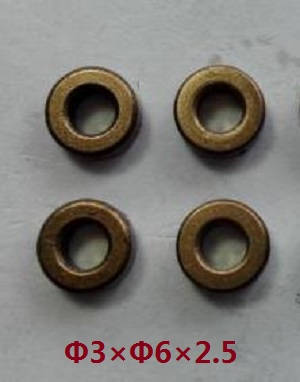 Wltoys 24438 24438B RC Car spare parts bearing 3*6*2.5 4pcs - Click Image to Close