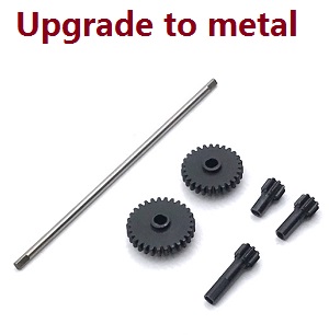 Wltoys K969 K979 K989 K999 P929 P939 RC Car spare parts upgrade to metal gear set - Click Image to Close