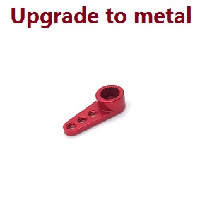 Wltoys K969 K979 K989 K999 P929 P939 RC Car spare parts servo arm (Metal Red)