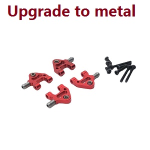 Wltoys K969 K979 K989 K999 P929 P939 RC Car spare parts lower swing arm (Red Metal)