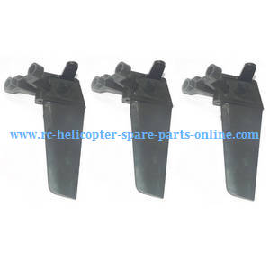 Shuang Ma 7010 Double Horse RC Boat spare parts Tail rudder 3pcs - Click Image to Close
