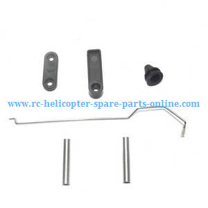 Shuang Ma 7014 Double Horse RC Boat spare parts small fixed set and connect bar and pipe and soft plug - Click Image to Close