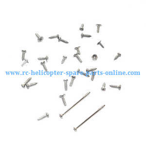 Shuang Ma 7014 Double Horse RC Boat spare parts screws - Click Image to Close