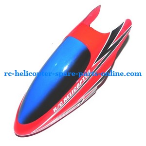 Ming Ji 802 802A 802B RC helicopter spare parts head cover (Red) - Click Image to Close